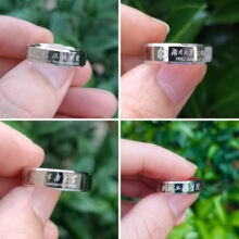 专业定制大学毕业纪念戒指刻字男不锈钢饰品定做女钛钢礼品博士帽
