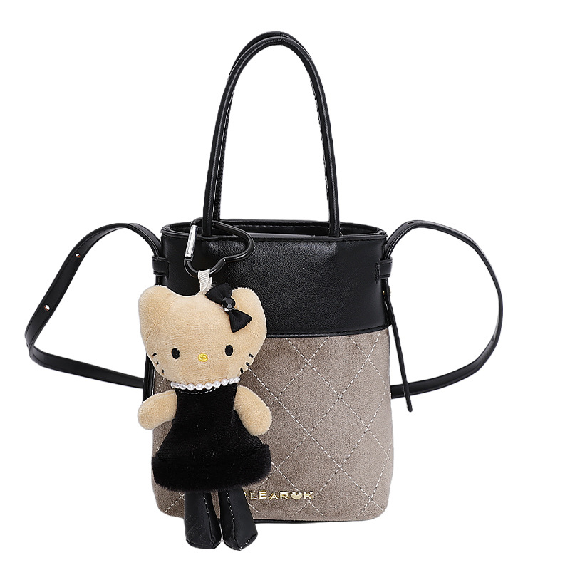 Bolsa de mano transfronteriza de diamante universal bolso de cubo de agua mujer otoño y invierno 2025 nuevo estilo de alta calidad bolso de hombro bolso de viaje