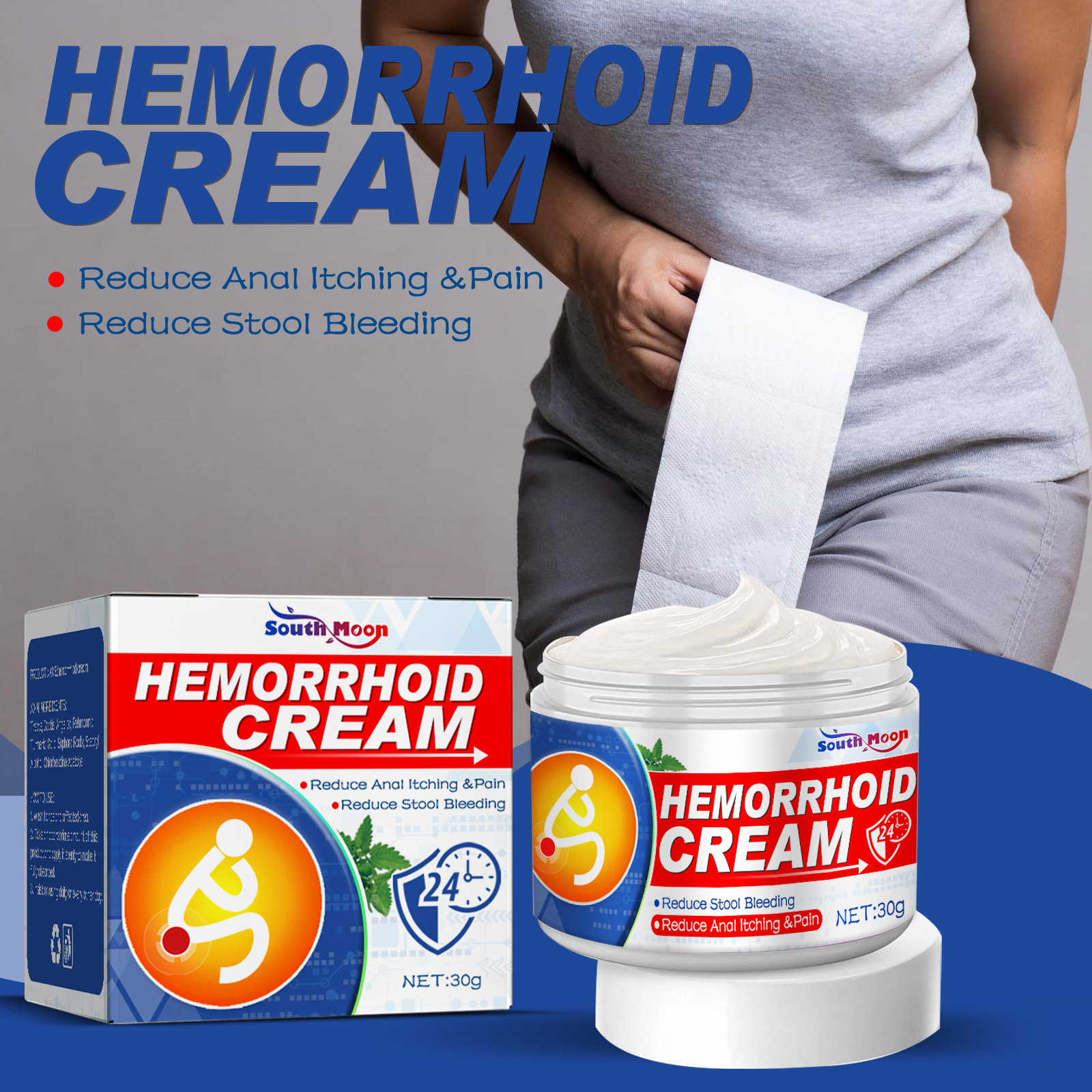 South Moon hemorrhoid ointment eliminate...