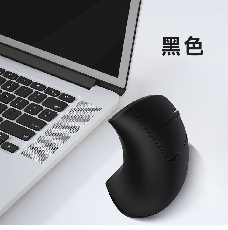 Kablosuz 2.4G dikey beşinci nesil sağ el pil şarjlı kablolu mouse Amazon yaratıcı üretici toptan satış