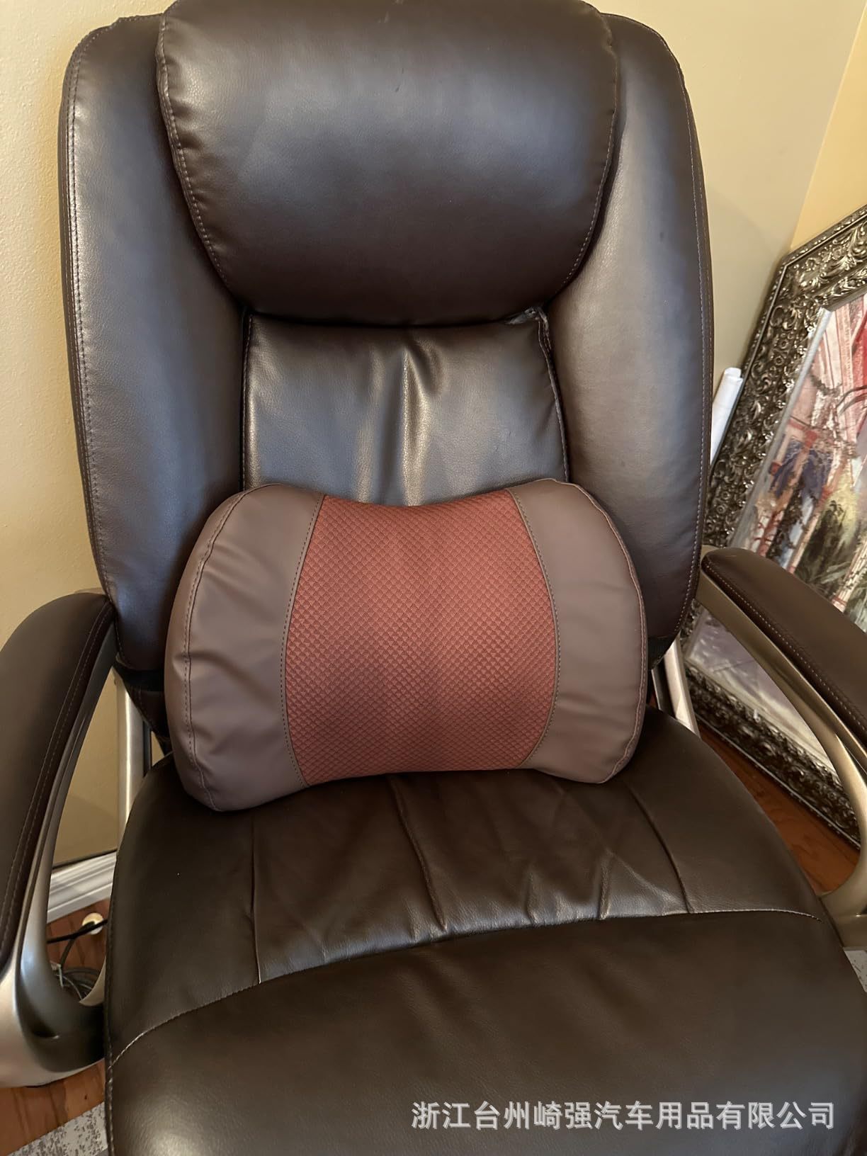 Mesh Memory Foam Office Breathable Cushion Lumbar Support Pad Car Lumbar Pillow Seat Back Cushion