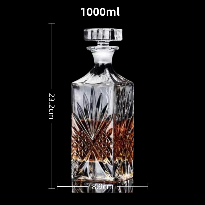 Botella cuadrada 1000ml