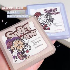 Sweetmintハイライト美容総合一体盤装飾輪郭が肌の色を明るくして汗を防ぎ、化粧が崩れにくい