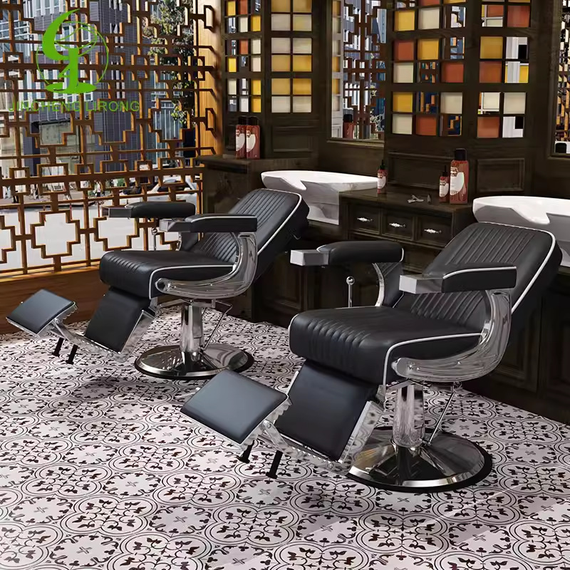 silla retrógrada para hombres barbería barbería barbería barbería especial para caer cuero cabelludo afeitar barbería