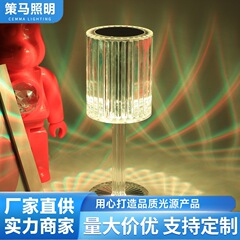 RGB ゲイツビー ライン装飾テーブルランプ 寝室充電式雰囲気ランプ LED タッチ式ナイトライト RGB 雰囲気ランプ