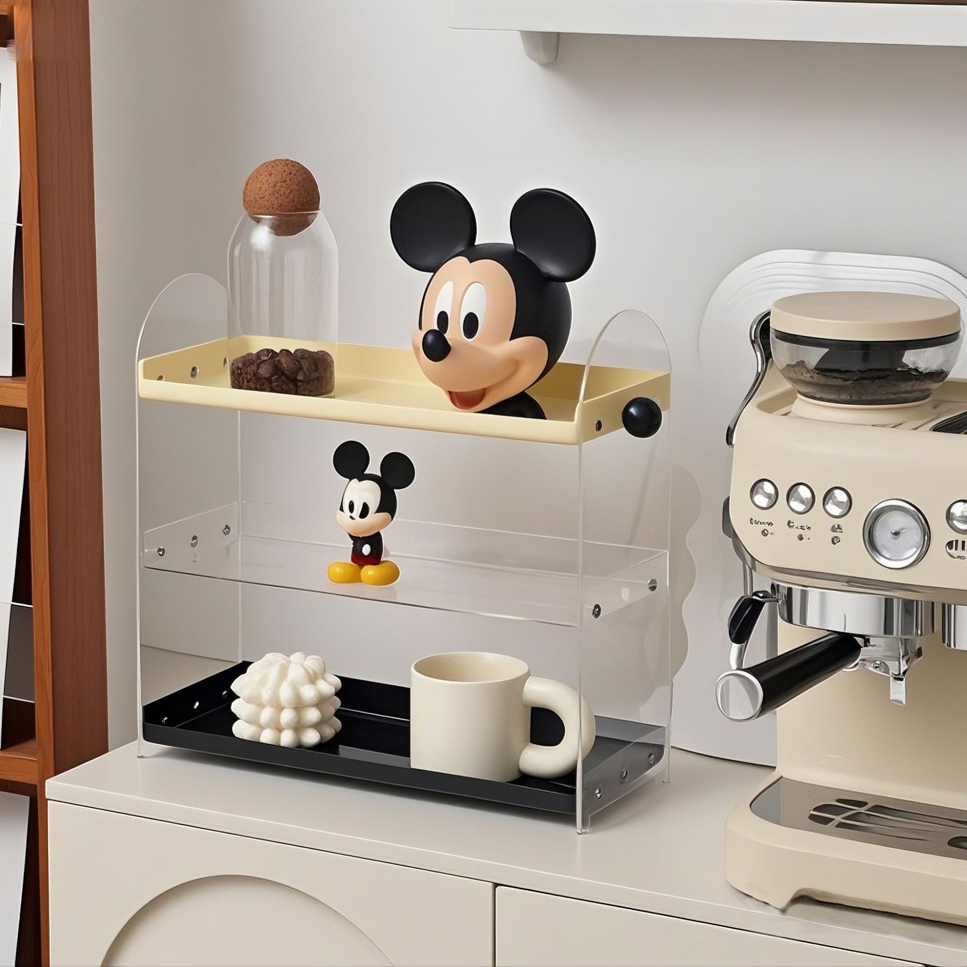 3겹[우유+투명+검정] 검정색 공 2개, 길이 40*가로 15*높이 37cm