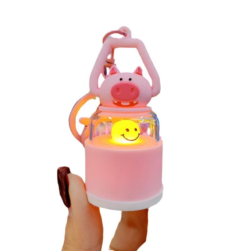 Luz camping al aire libre en línea llavero colgante muñeca bolsos de chicas colgante pareja colgante teléfono móvil colgante mercado nocturno empuje