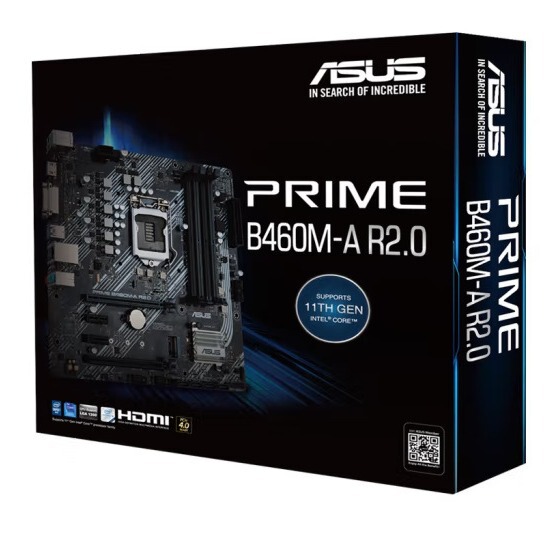 Suitable for Asus Prime B460M-A R2.0 Master Series Motherboard, Supports I5 10400/11400