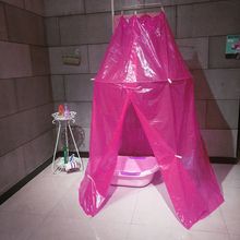 冬季洗澡浴罩保温保暖圆形大人儿童家用浴帐加厚加大沐浴罩蒸澡帐