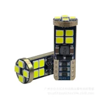 Светодиодный индикатор ширины T10 3030 12SMD автомобиль Canbus декодирование подсветка небольшой свет номерного знака Лампа для чтения