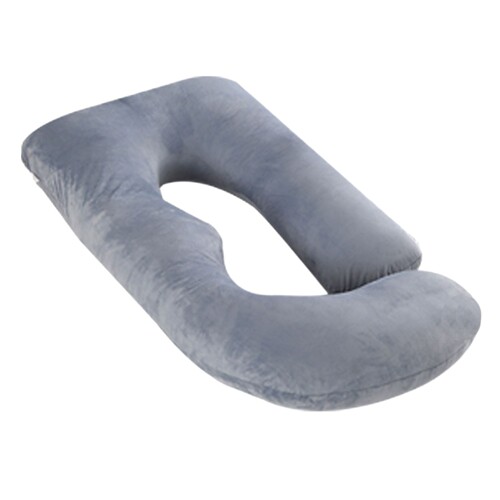 Cross-border J-shaped pregnancy pillow, Amazon waist-supporting side-sleeping inclined pillow, multi-functional pregnancy sleeping pillow, removable and washable. 1