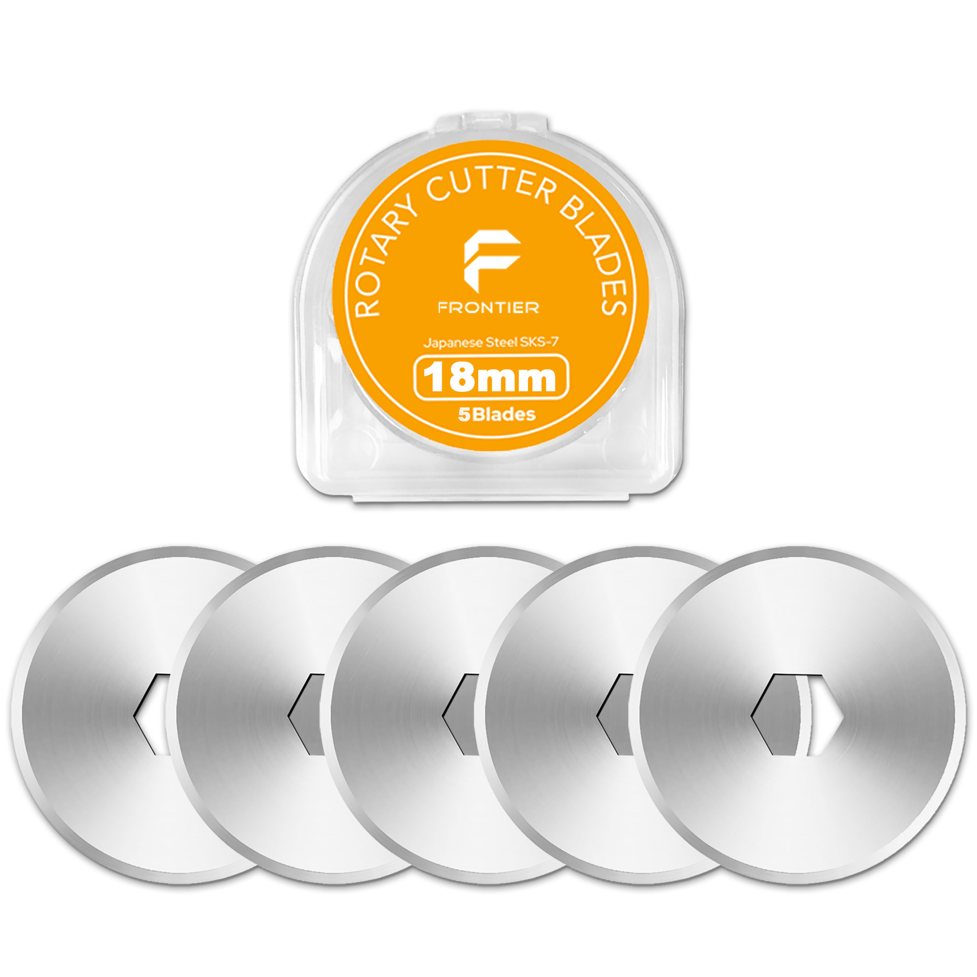 厂家直销 亚马逊 爆款 直线 18 mm 小圆刀片SK S-7 轮布刀滚刀