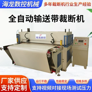可定制全自动输送带裁断机皮革珍珠棉下料机海绵塑料全自动裁断机