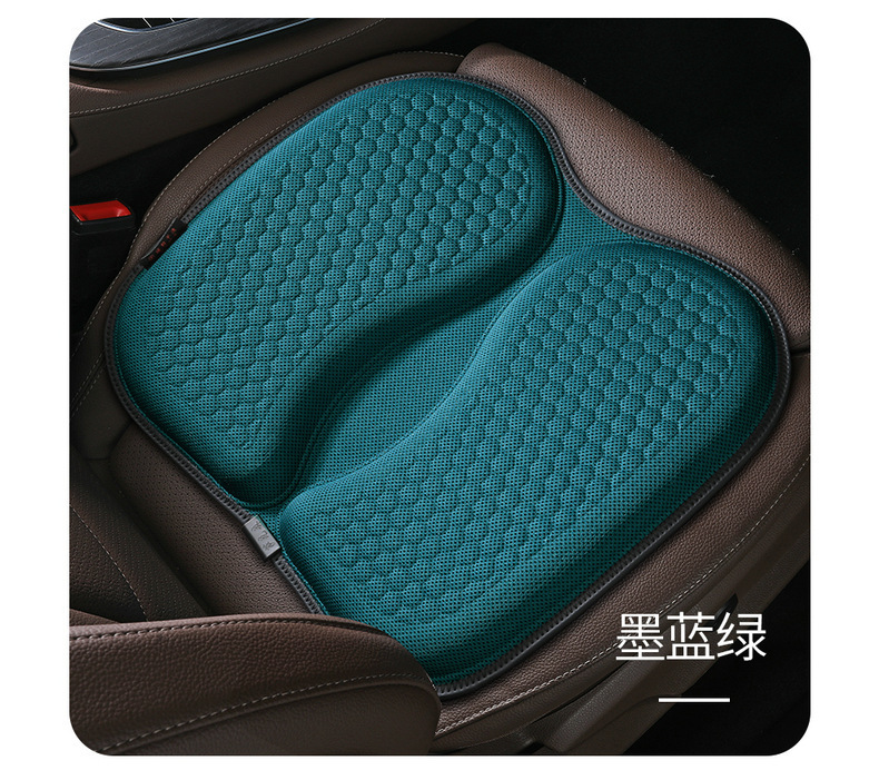 Honeycomb Gel Car Seat Cushion Gel Summer Silicone Cooling Cushion Office Sedentary Breathable Chair Cushion Butt Cushion
