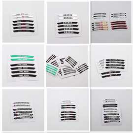 适用于amg performance sline quattro trd路虎轮毂贴brabus