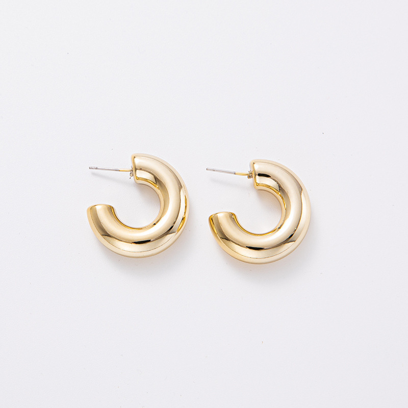 1 Pair Simple Style Geometric Plating Arylic Earrings display picture 17
