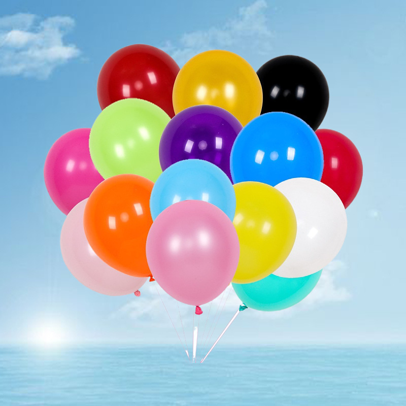 10 pulgadas mate globo de látex decoración de la boda de vacaciones globo engrosado 2,2G mate Granada globo rojo al por mayor