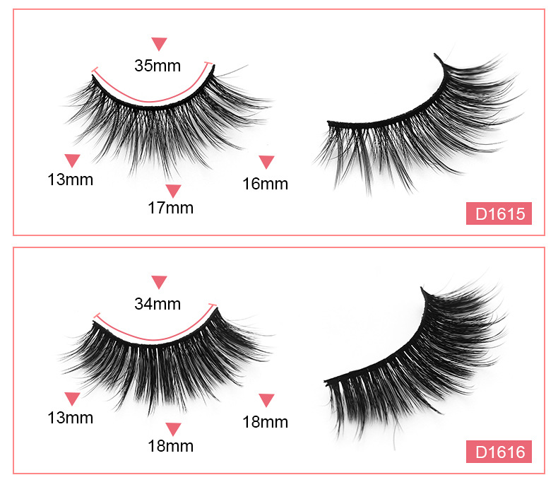 Three-dimensional Natural Thick Thickening Imitation Mink False Eyelashes display picture 9