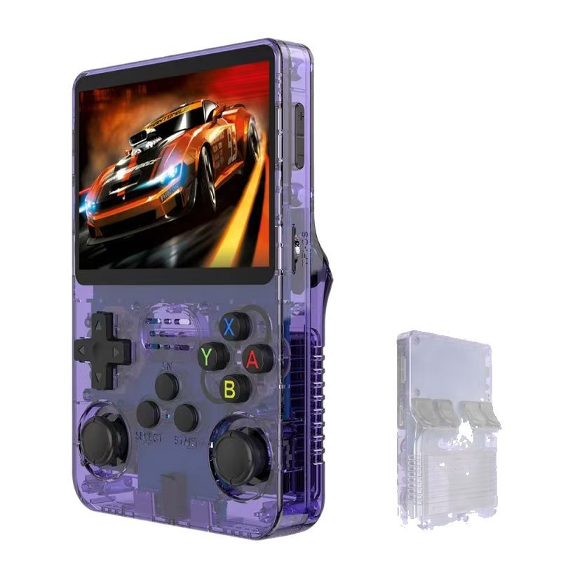 R36s máquina de juego portátil de código abierto nostálgico 3d doble sistema portátil transfronterizo portátil retro juego de arcade doble