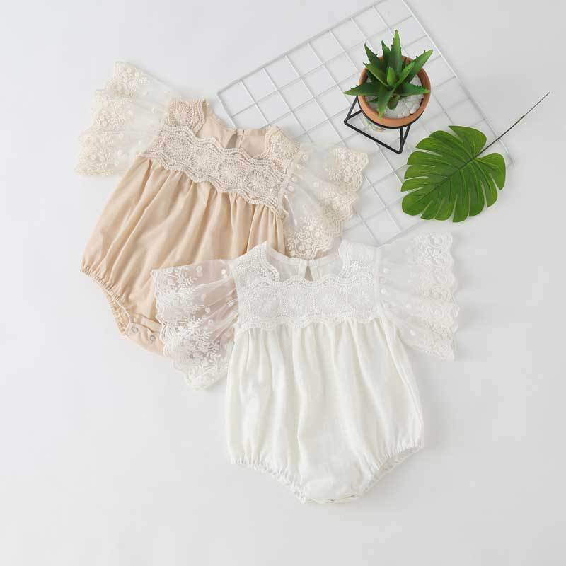 2022INS 夏季新品婴幼儿童女宝宝大飞袖花边包