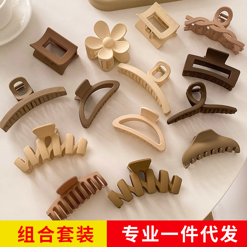 Entrega de una sola pieza de envío gratis combinación clip de pelo clip de tiburón grande clip de pelo de alta calidad clip de pelo clip lindo al por mayor