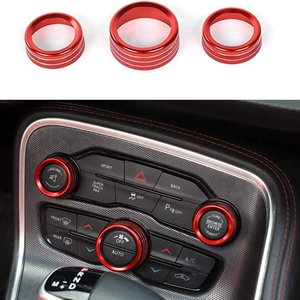 Suitable for 15-20 Dodge Durango Challenger Car Central Air Conditioning Knob Ring Decorative Ring Interior