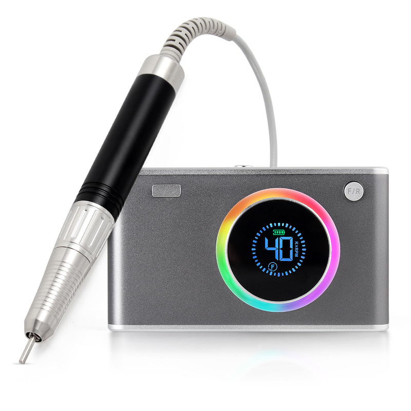 ネイルポリッシャー ブラシレスネイルグラインダー 電動工具 ネイルサロン専用マニキュアマシン|undefined