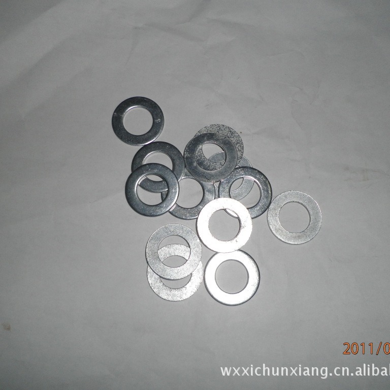 无锡长期现货供应镀锌平垫圈GB/T97非标按需定各类规格型号平垫圈