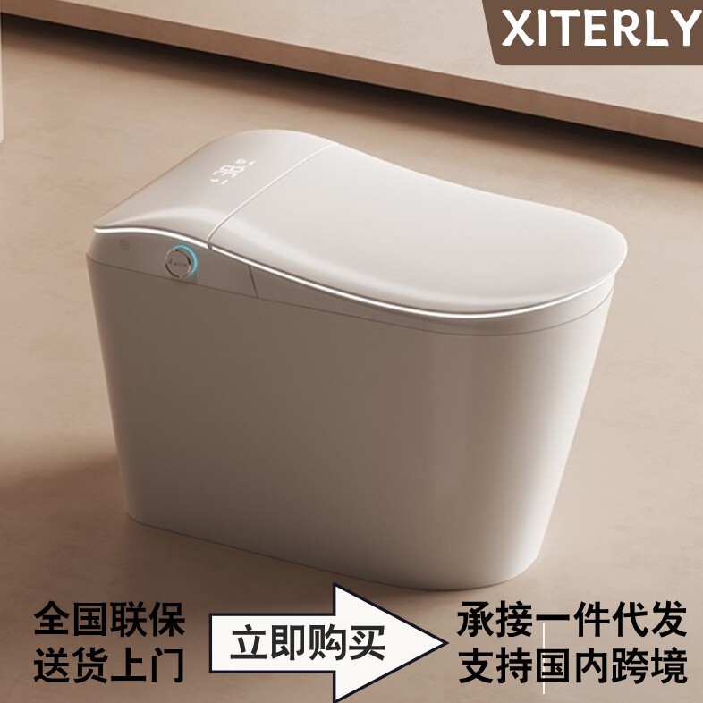 Women's Special Private Parts Cleaning Smart Toilet Fully Automatic All-In-One Instant Heating Built-In Foam Shield Voice Toilet