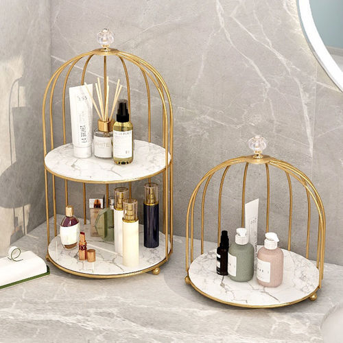 Bathroom bathroom toilet light luxury desktop toiletries hand washing face wash countertop storage rack storage rack box