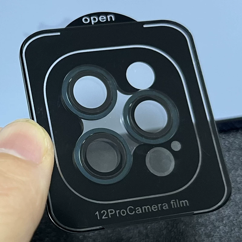 Camera Lens Protector (Apple) iPhone 17 / 17 Pro Max Compatible, Metal Ring, Geolocation Function