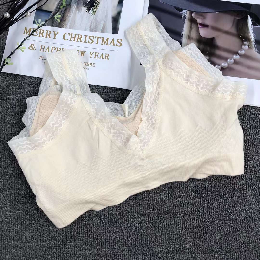 Nueva inconsútil alto elástico belleza de alta calidad las mujeres chaleco inalámbrico yoga sujetador ropa interior deportiva al por mayor
