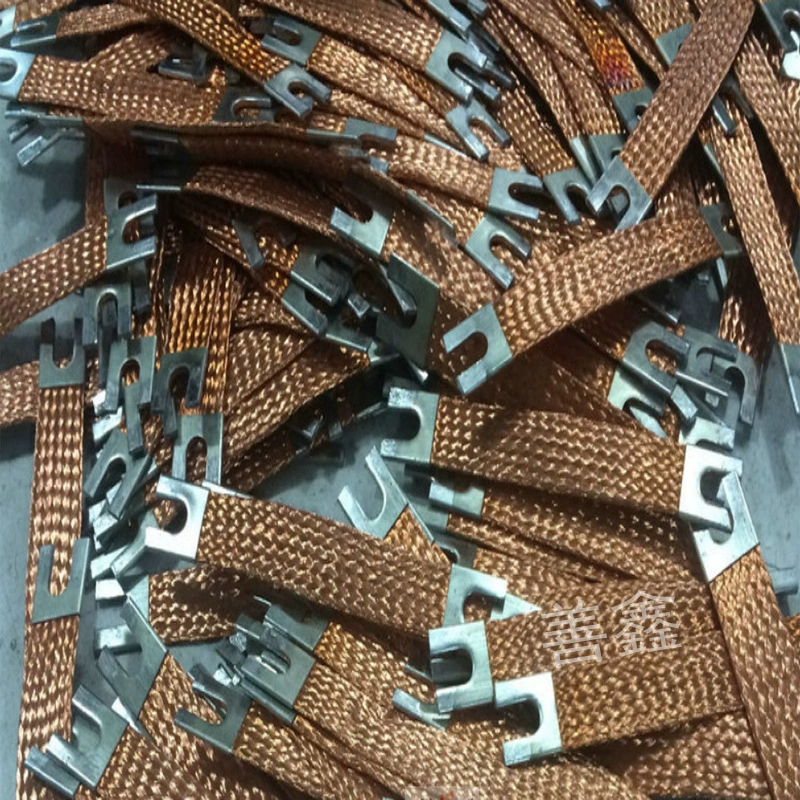 Поставка проводящей ленты из медной проволоки U-образная медная плетеная лента