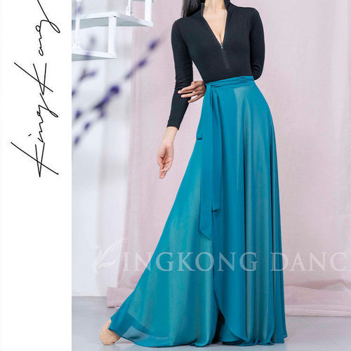 720-degree Diamond Dance Classical Dance Long Skirt Ethnic Dance Costume Art Exam Korean Dance Flowing Practice Suit Square Dance