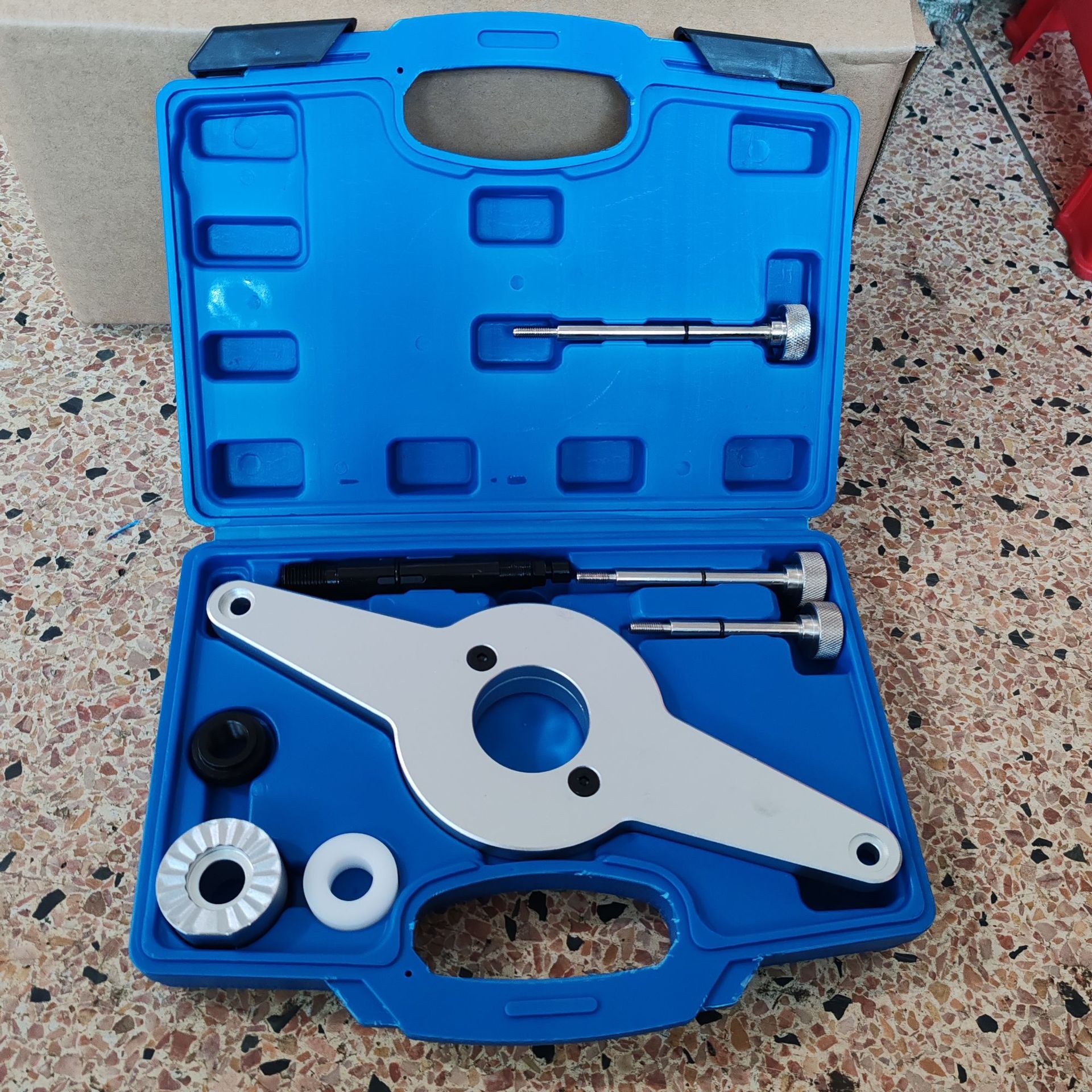 大众奥迪 EA888一二三代专用工具T10531曲轴皮带盘固定器拆装工具