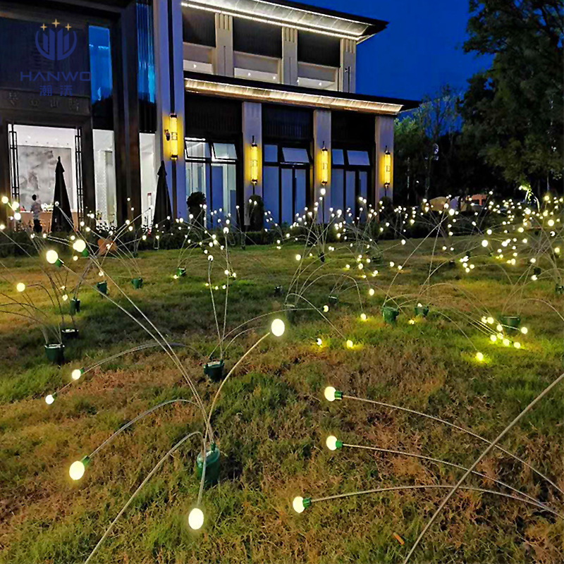 Led Electric Firefly Lights Outdoor Courtyard Lights Outdoor Rainproof Garden Balcony Landscape Ground Lawn Lights