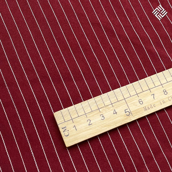 tr yarn-dyed twill 1cm sliver fabric men's and women's suit suit professional wear dress classic striped fabric