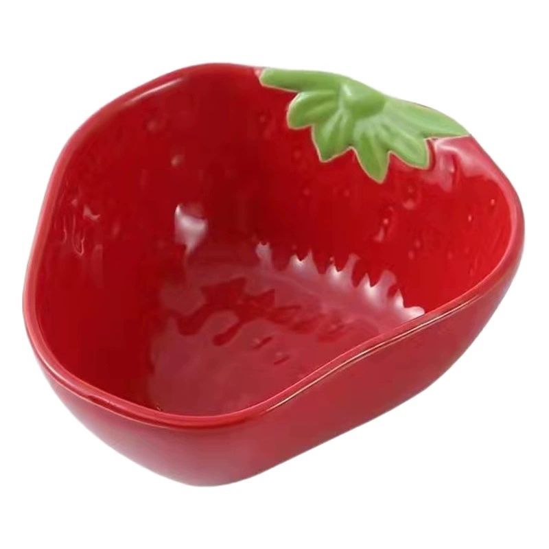 Керамическое маленькое блюдо Мультфильм Закуска Блюдо Десертная чаша Dip Блюдо Бытовая закуска Творческая кость Блюдо Приправа Чаша