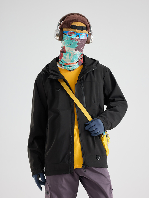 冲锋衣男女款外套春秋休闲工装潮牌情侣夹克户外登山服露营骑行服|undefined