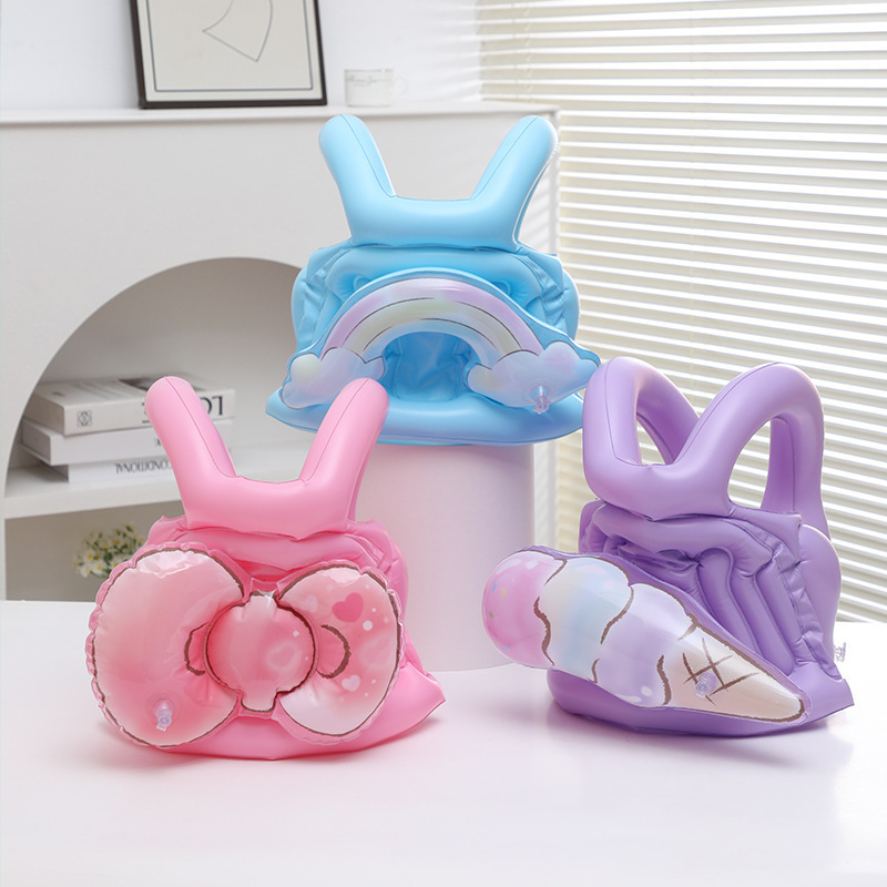 Inflatable Backpack Buoyancy Vest for Young Children, Swimming Vest, Arm Floatation Life Jacket, Adjustable Buoyancy Vest Inflatable Backpack Buoyancy Vest for Young Children, Swimming Vest, Arm Floatation Life Jacket, Adjustable Buoyancy Vest