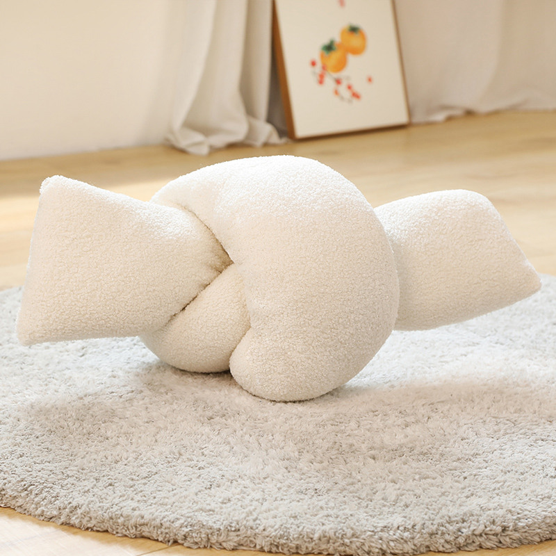 Ins almohada esférica blanca nórdica rosa almohada de torsión lunar donut anacaju geometría de forma diferente lote de respaldo