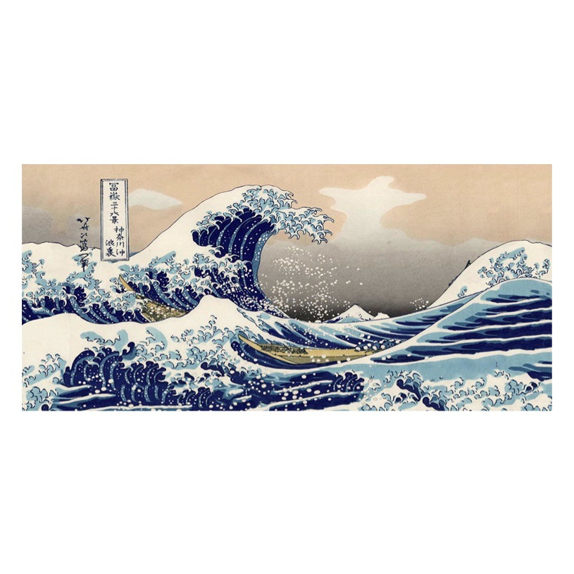 Large Gaming Mouse Pad Alfombrilla de ratón Tableta transfronteriza Amazon Super Wave Mantel al por mayor