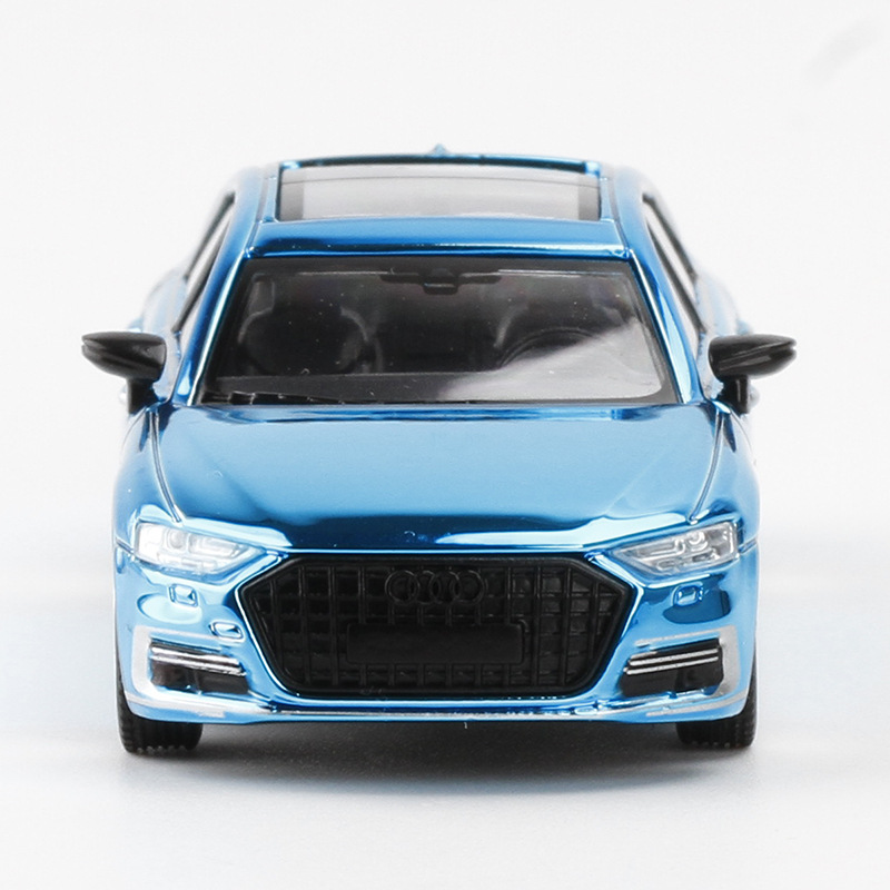 [박스] JKM 1:64 아우디 A8L HORCH 자동차 합금 모델 시뮬레이션 마이크로 모델 컬렉션