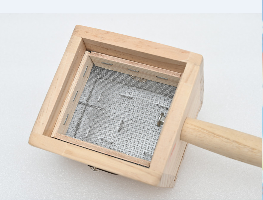 Wooden Moxibustion Box Single Stick Holder Solid Wood Home Use Portable Ai Jiu with Handle Heat Shield specifications