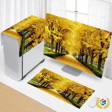 ≈电脑罩新款防尘罩台式显示器主机箱保护套家用网红键盘防尘盖布