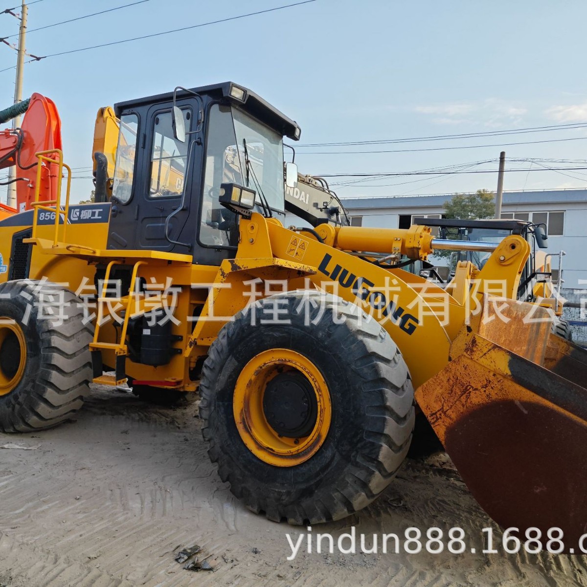 Export出口现货 In stock外贸 柳工856 二手装载机