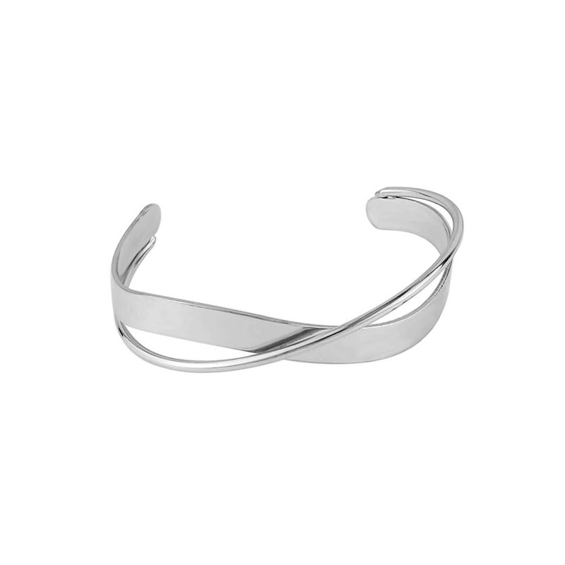 20g Weight Bangle Classification 1 Piece Simple Style Solid Color Metal Women's Bangle