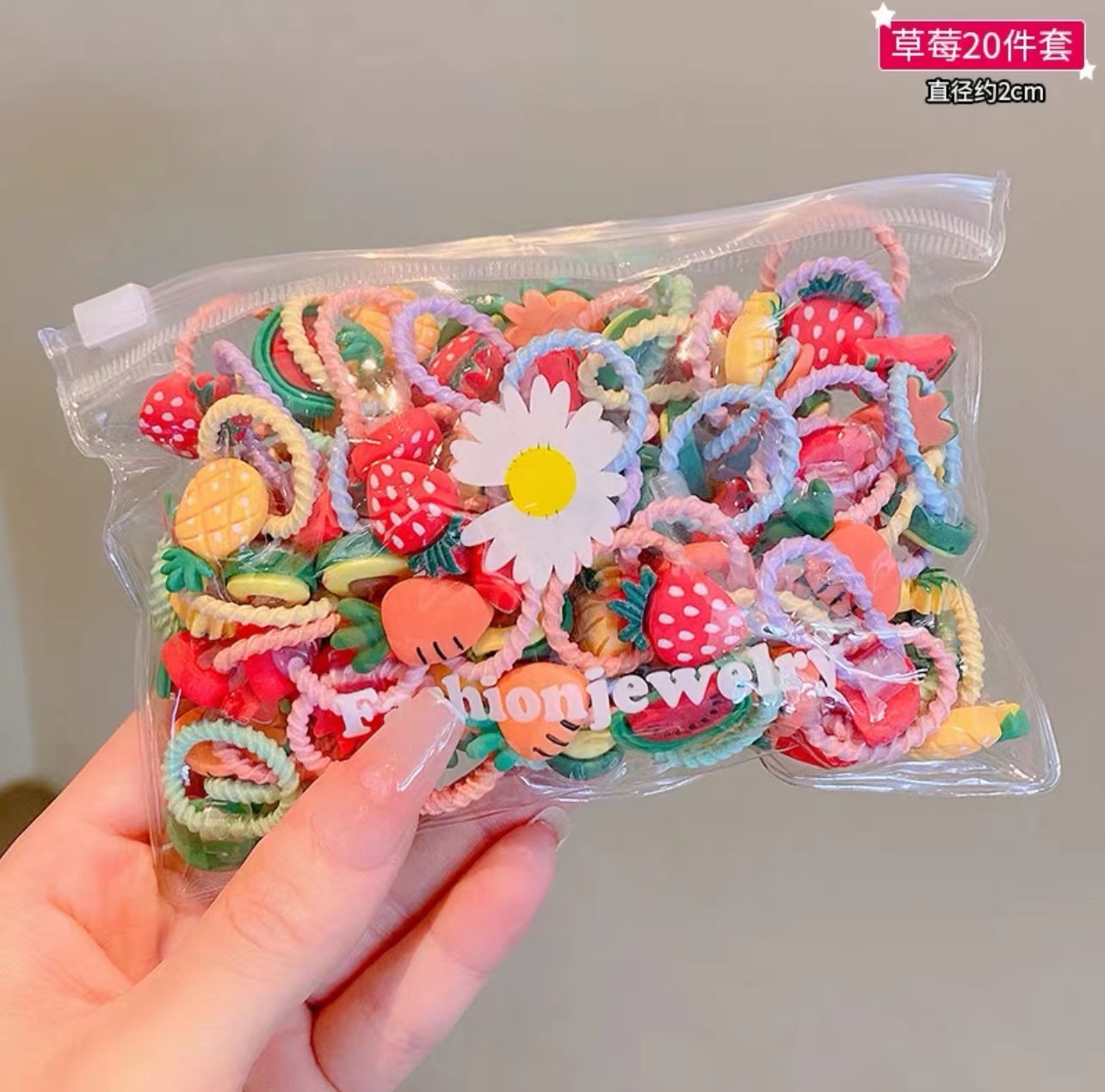 Banda de goma para niños no daña el cabello elástico buena banda de goma cuerda de pelo de bebé tamaño pequeño lazo gargantilla de pelo banda de pelo accesorios para el cabello