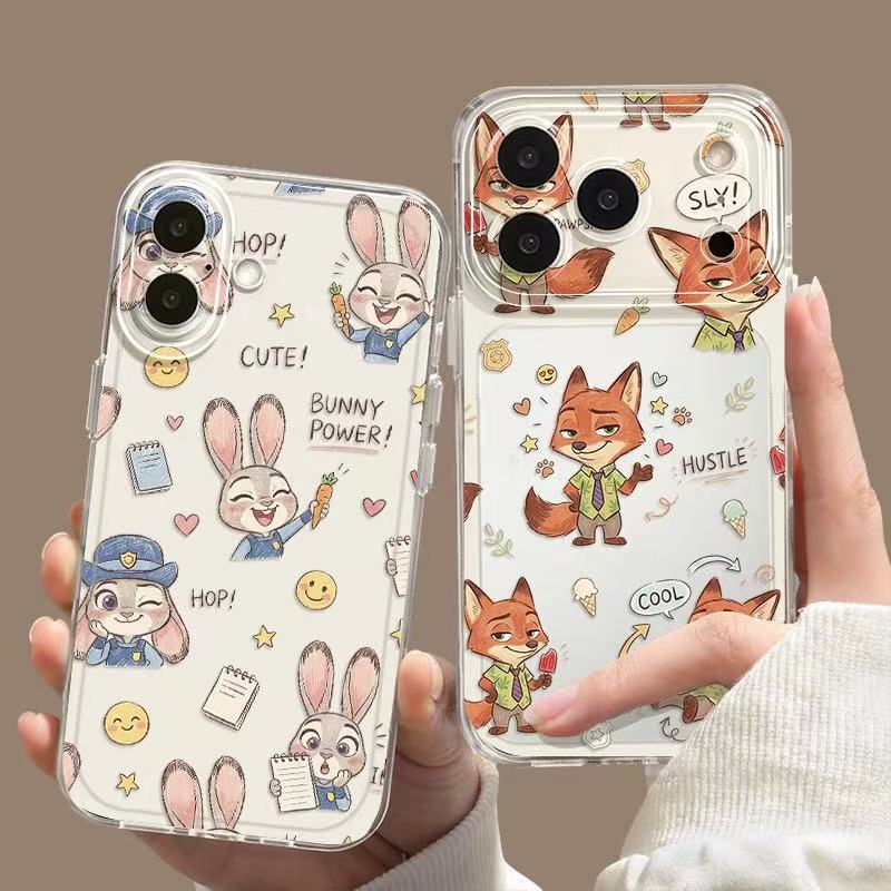 Judy Nick Is Suitable for Apple 17 Mobile Phone Case Iphone16Promax Simple 13 Anti-Fall 15Pro All-Inclusive 14