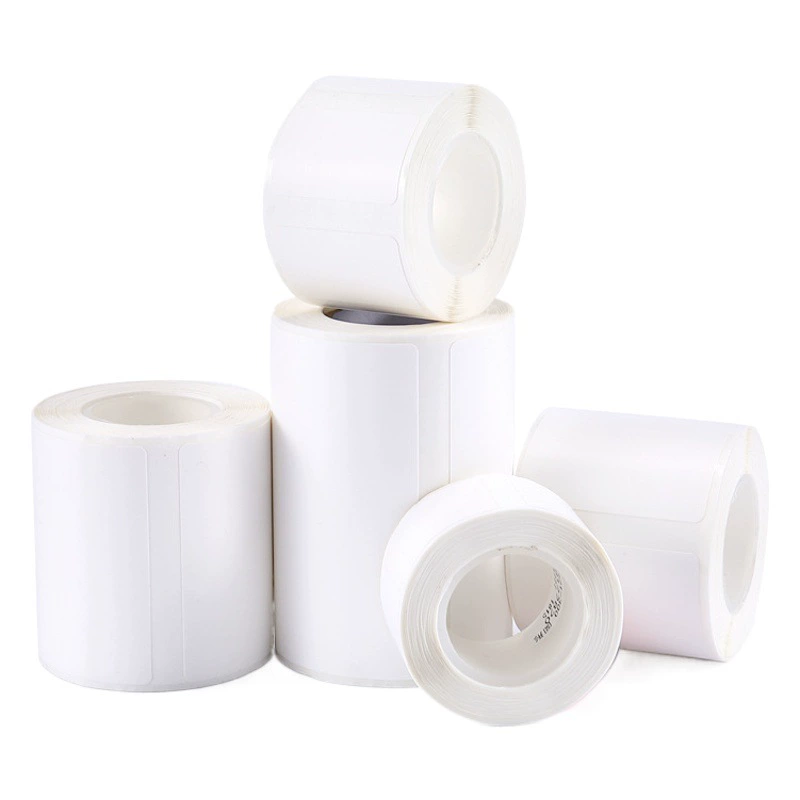 Термоэтикетки для этикетировочных машин Jingchen B21/B4/B3S: ценники, наклейки для продуктов, клейкие этикетки, бумага для штрихкодов